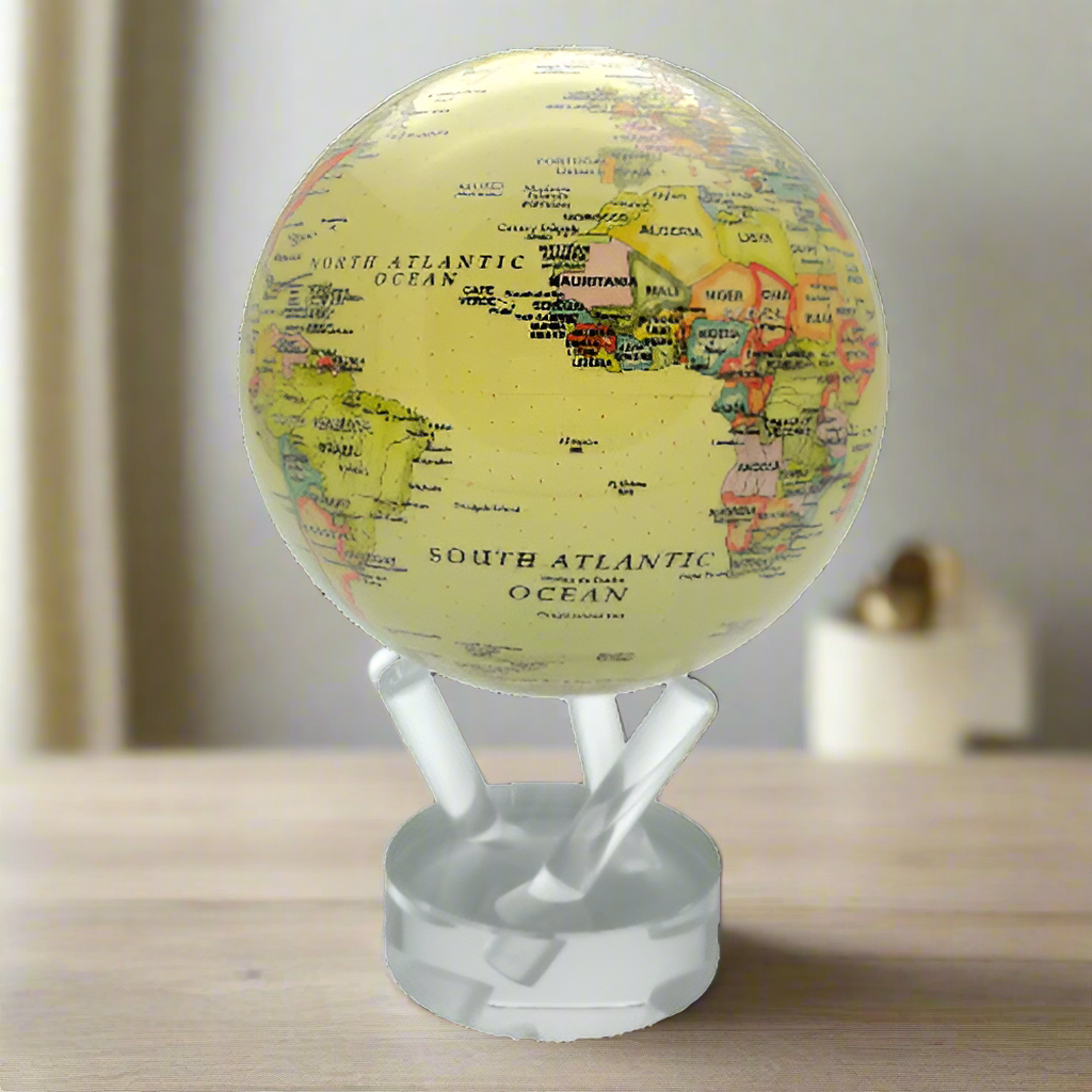 MOVA Antique Beige Map 4.5" Globe