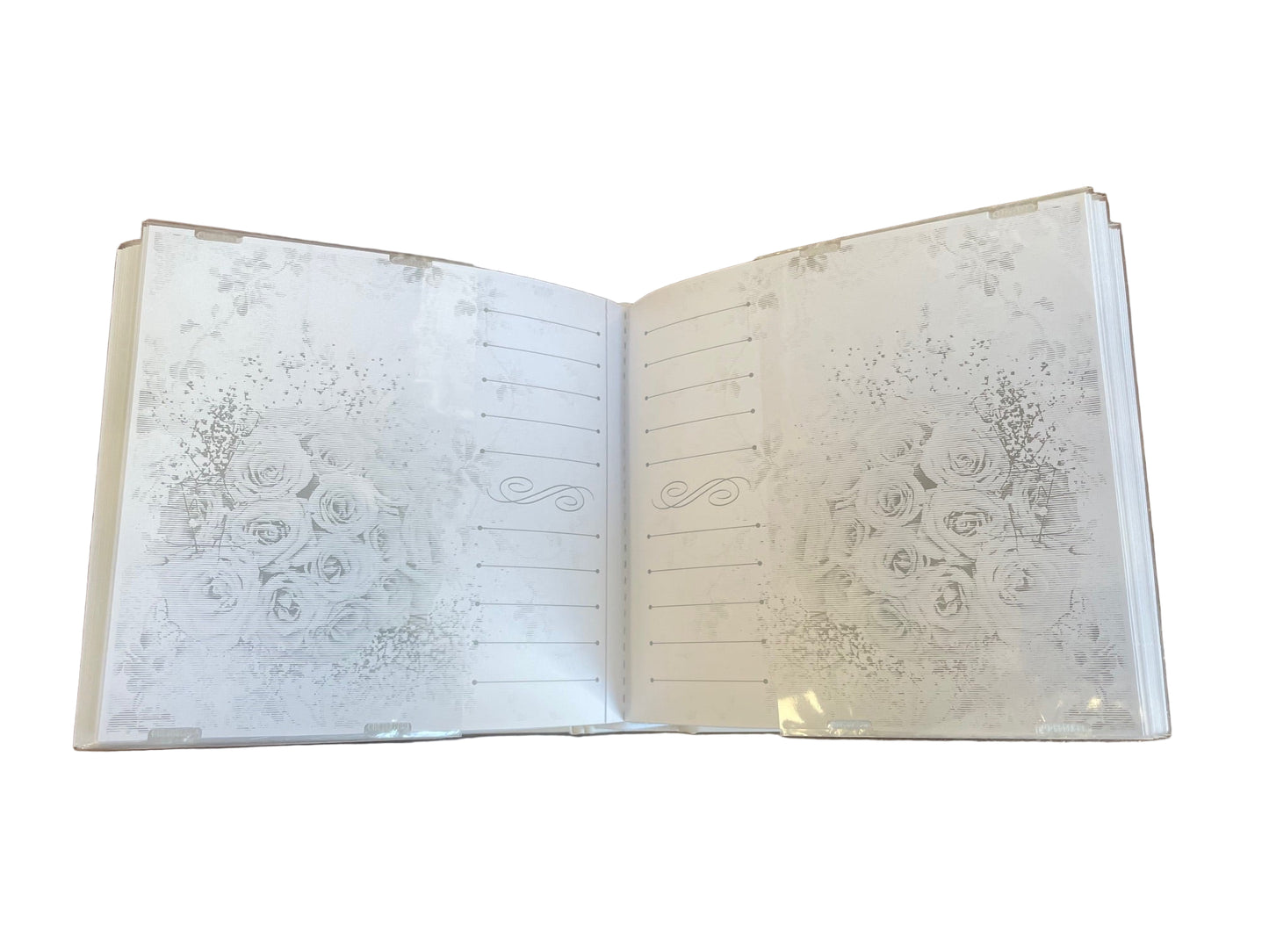 Wedding Day Rings Photo Album For 6 x 4 inch Photos