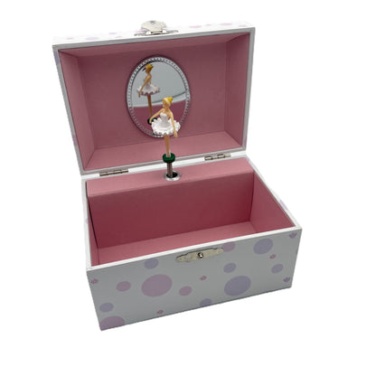 Children's Wind Up Musical Ballerina Jewellery Box