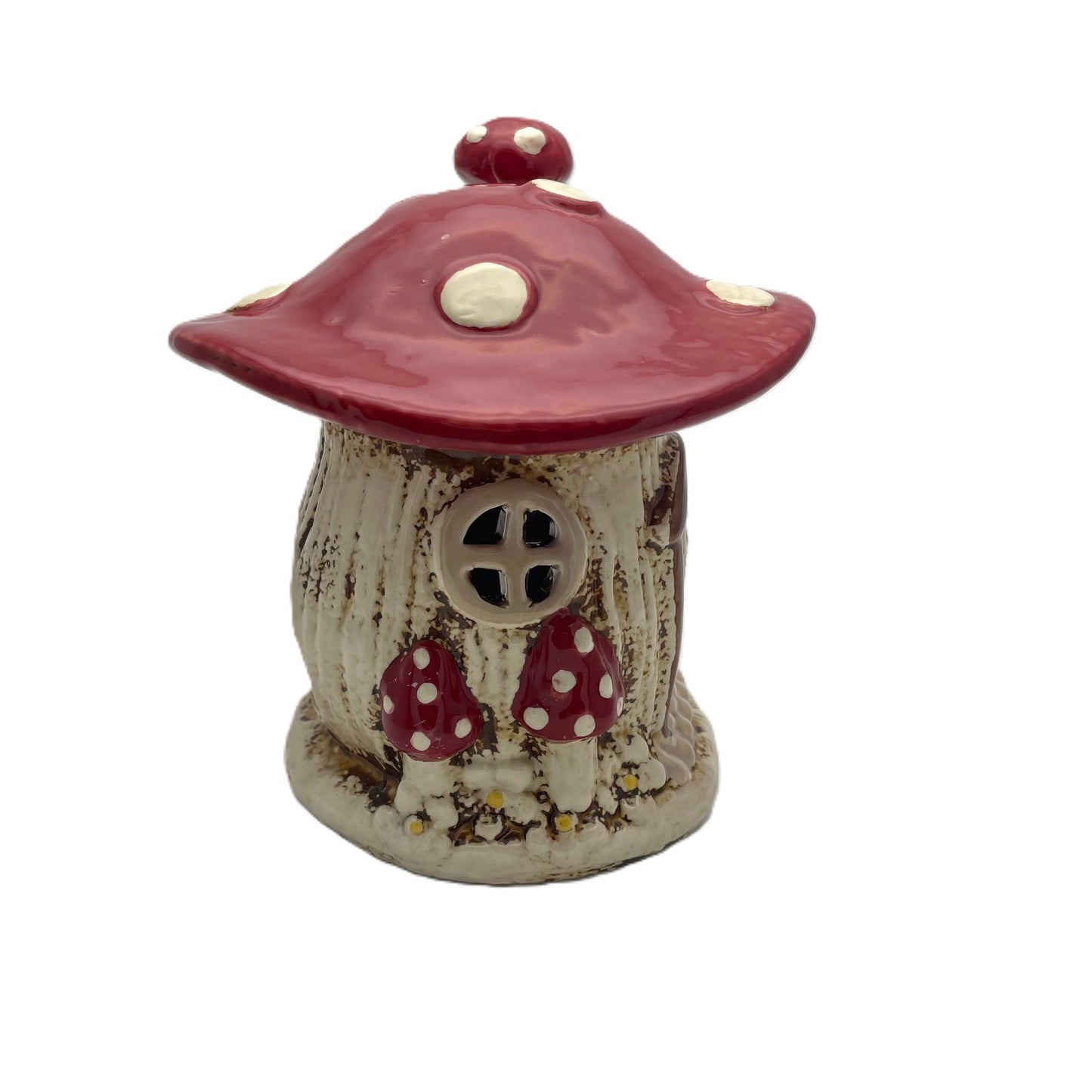 Toadstool House Tealight Candle Holder