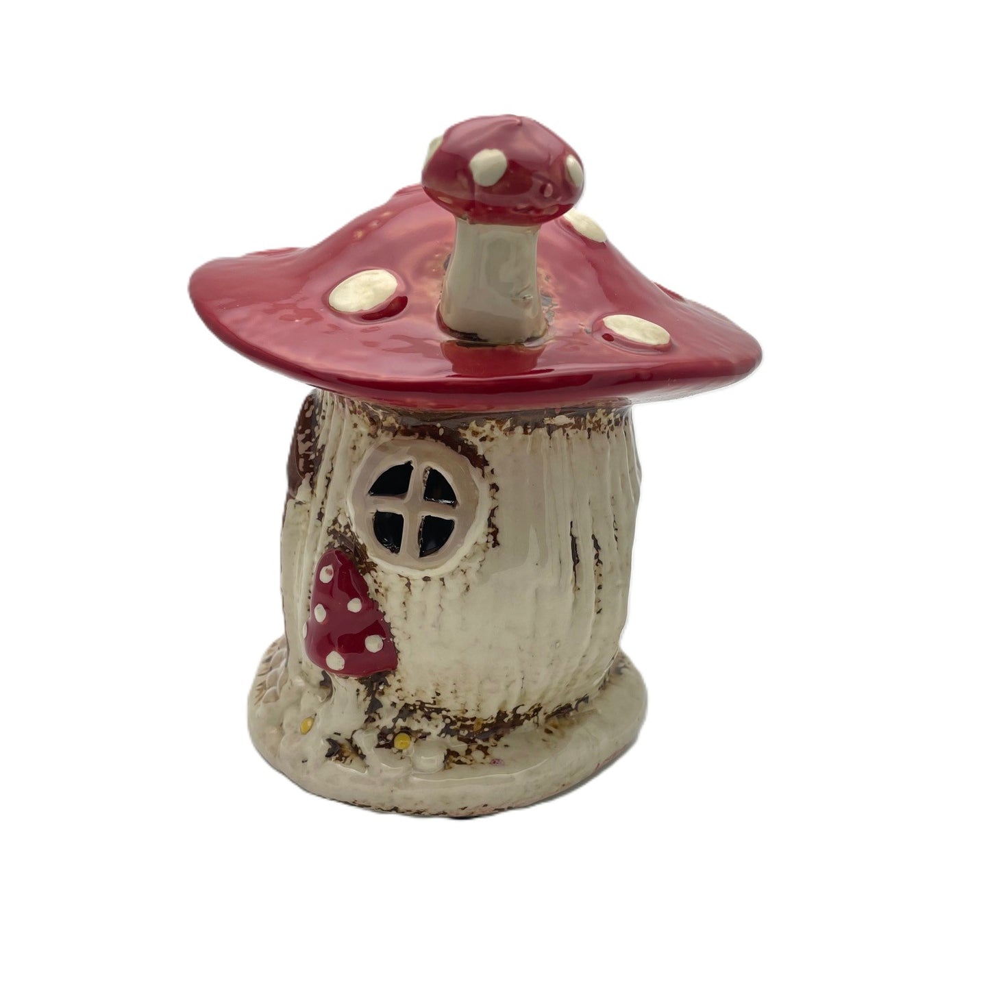 Toadstool House Tealight Candle Holder