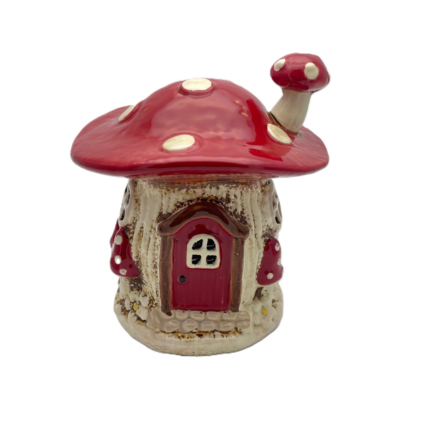 Toadstool House Tealight Candle Holder