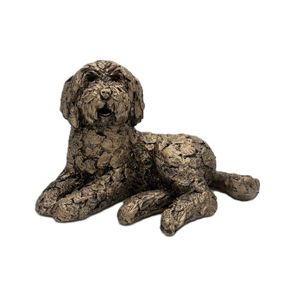 Cockapoo Dog Sculpture By Adrian Tinsley By Frith UK Koko