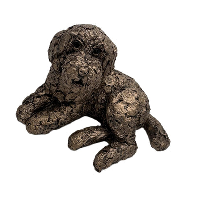 Cockapoo Dog Sculpture By Adrian Tinsley By Frith UK Koko