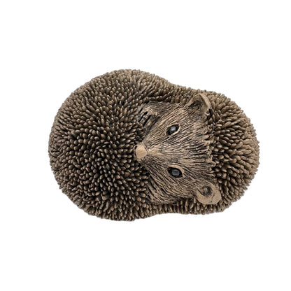 Frith - Spike, Resting Hedgehog Sculpture By Thomas Meadows