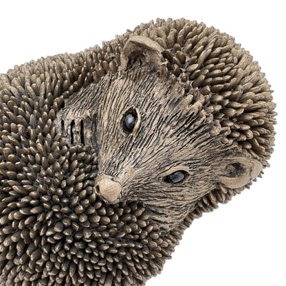 Frith - Spike, Resting Hedgehog Sculpture By Thomas Meadows