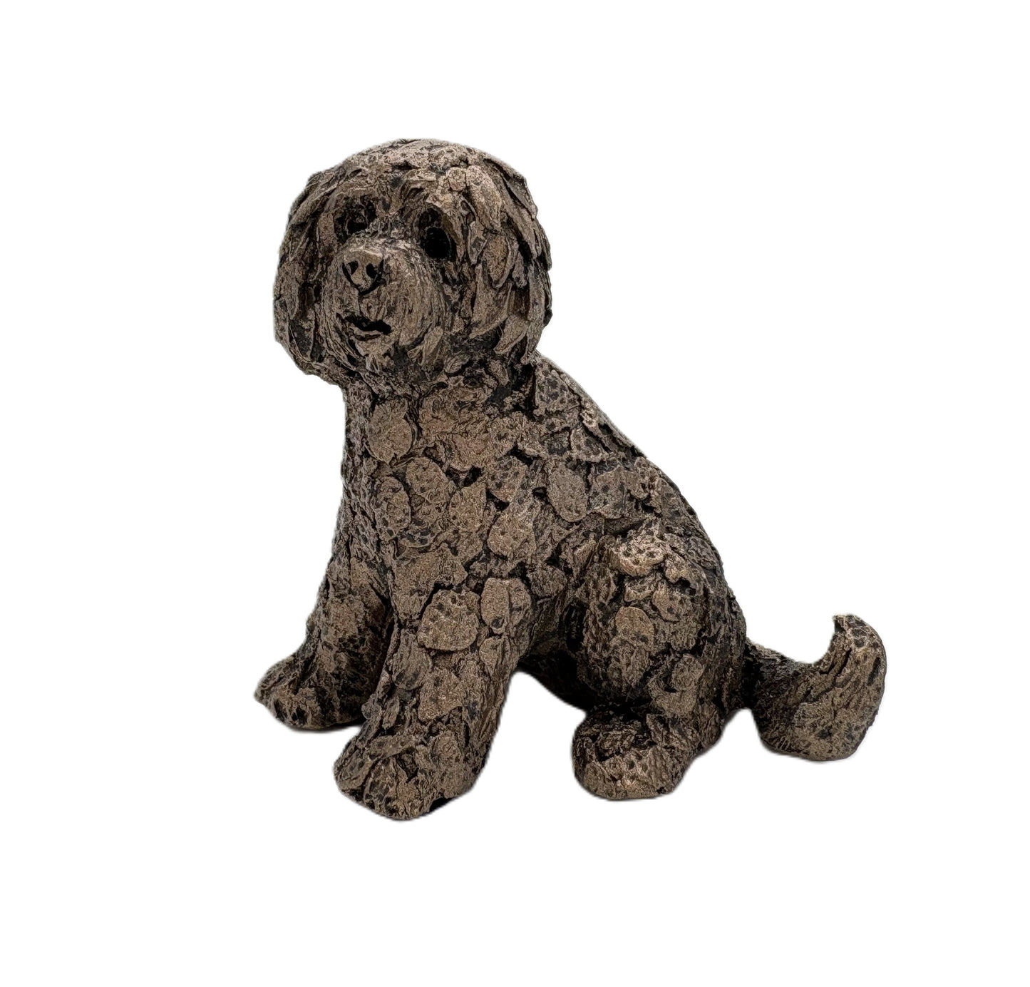 Cockapoo Shorty Dog Sculpture By Adrian Tinsley For Frith UK