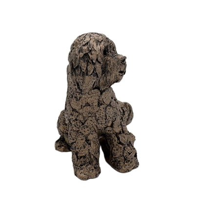 Cockapoo Shorty Dog Sculpture By Adrian Tinsley For Frith UK