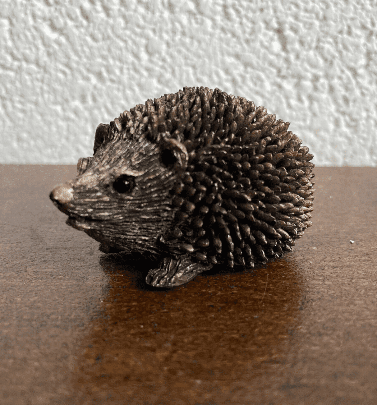 Frith - Prickly Baby Hoglet Hedgehog Sculpture By Thomas Meadows