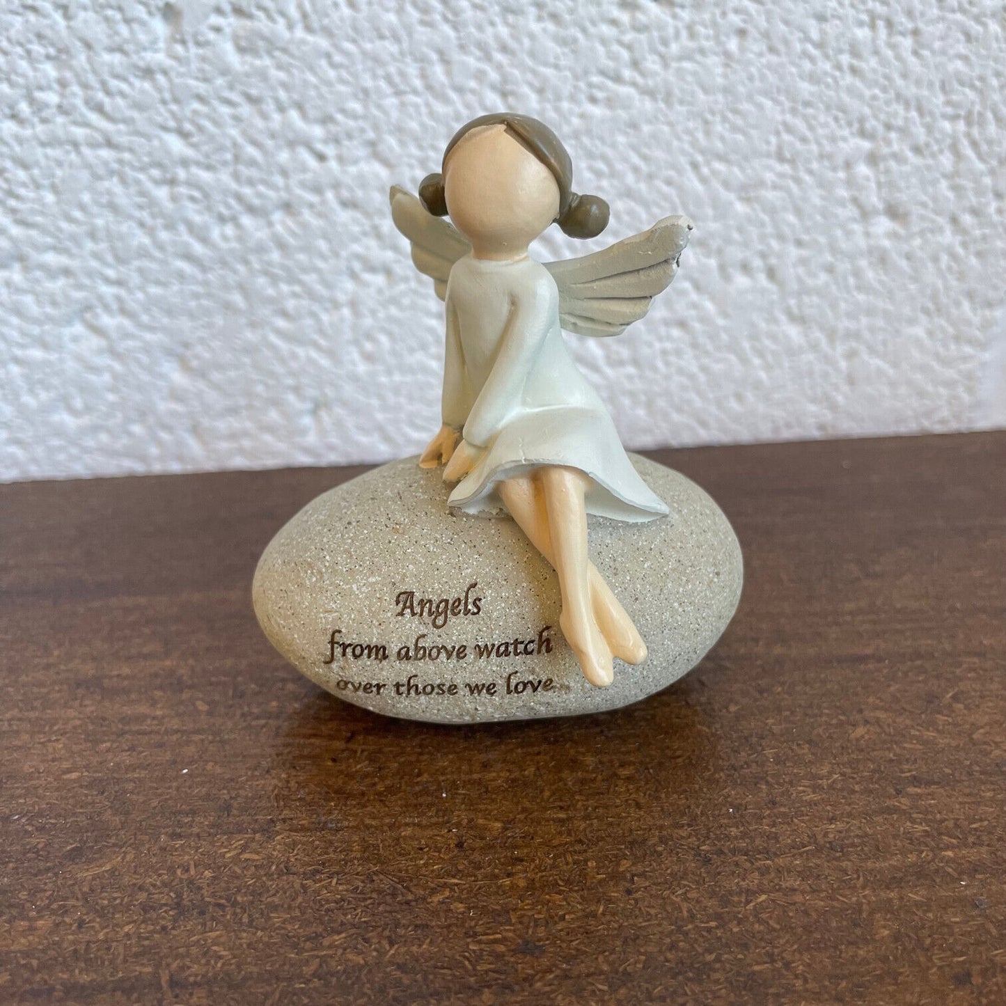 Angels From Above Watch Over Those We Love Sentimental Pebble Gift