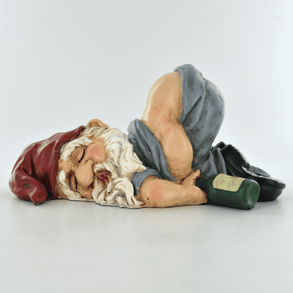 Gnome Drunk And Disorderly Cheeky Figure Home Decor Garden Ornament