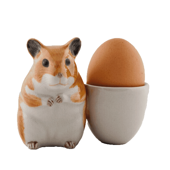 Hamster with Egg Cup