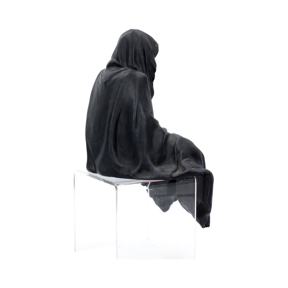 Darkness Resides Grim Reaper Shelf Sitter Figure In Black By Nemesis Now