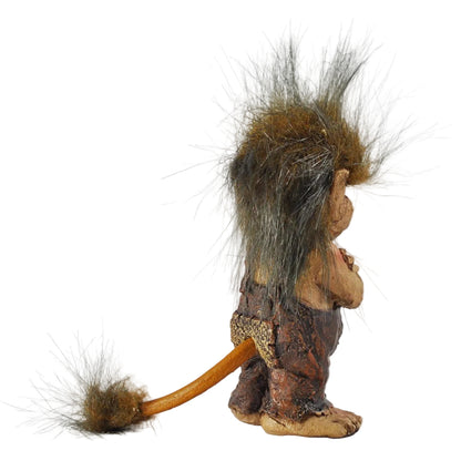 Small troll with a bushy hairstyle 