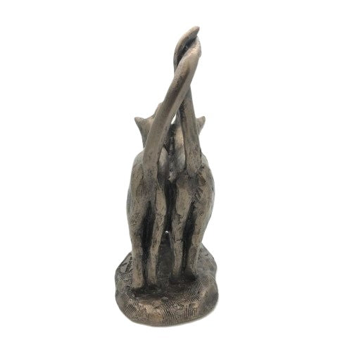 Frith - Two's Company Double Cat Sculpture By Paul Jenkins