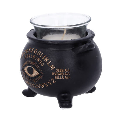 Seeing Eye Witches Cauldron Tealight Candle Holder