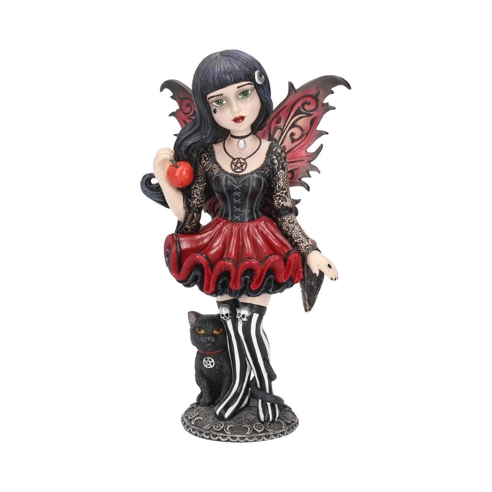 Hazel Fairy Figurine With Black Cat Little Shadows Collection