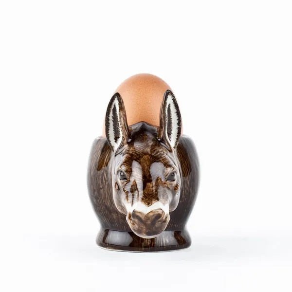 Brown Donkey Face Egg Cup