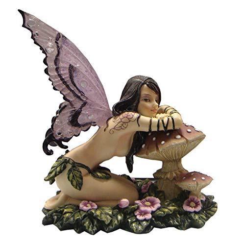 Serena Small Toadstool Fairy Figure By Nemesis Now