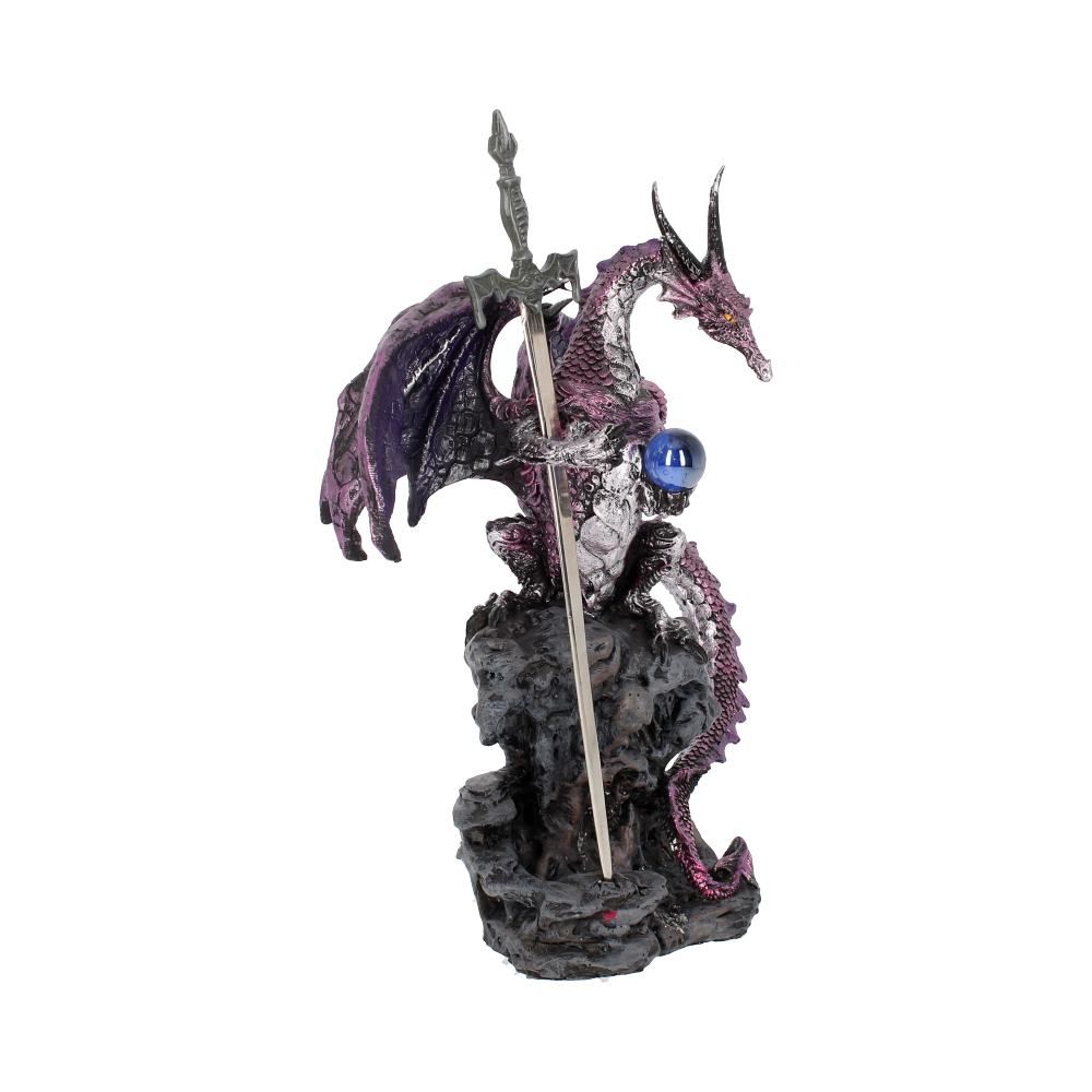 Purple Dragon Figure Blade Sword Letter Opener Nemesis Now