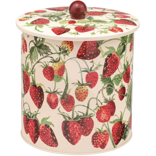 Emma Bridgewater Strawberry Design Biscuit Barrel Tin