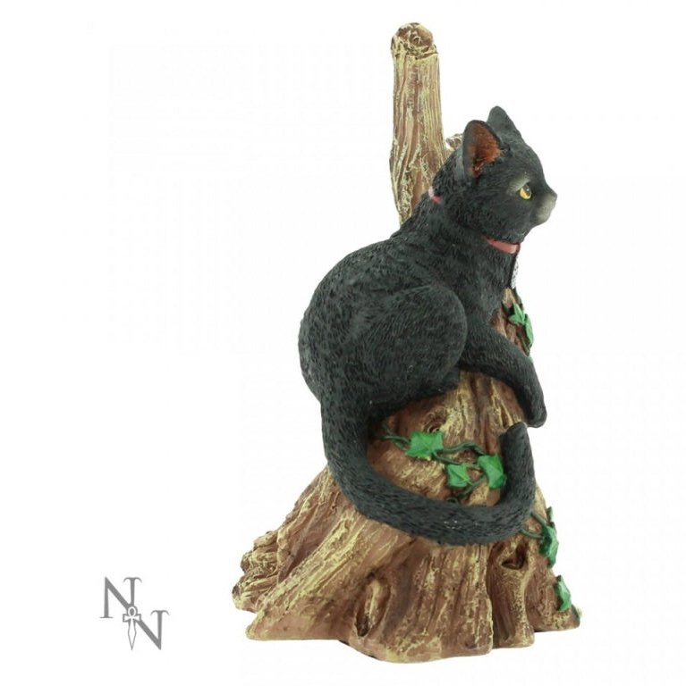 Onyx Black Cat Tree Figure Nemesis Now