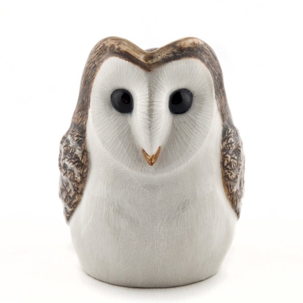 Barn Owl Jug Quail Ceramics