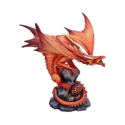 Orange Adult Fire Dragon Figure Nemesis Now Anne Stokes Collection