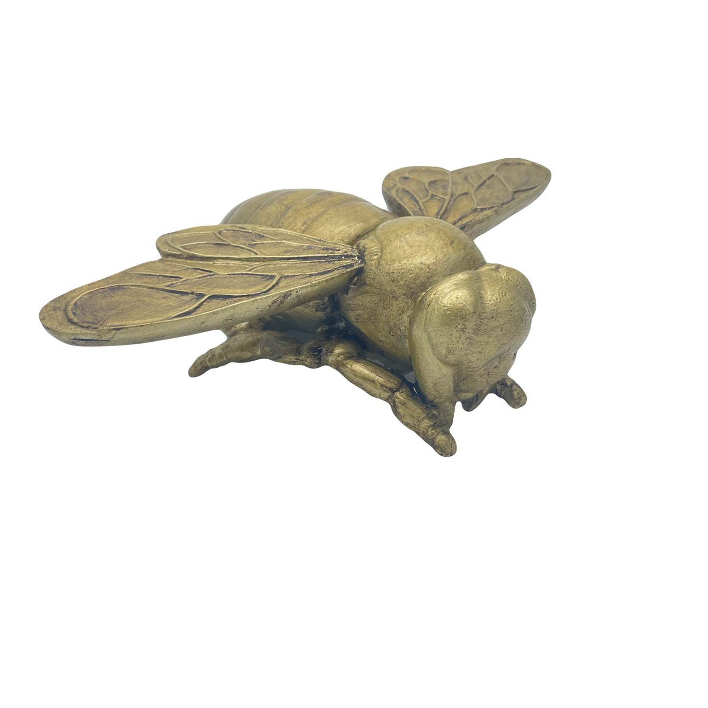 Gold Bee Hanging Or Free Standing Ornament 20 cm