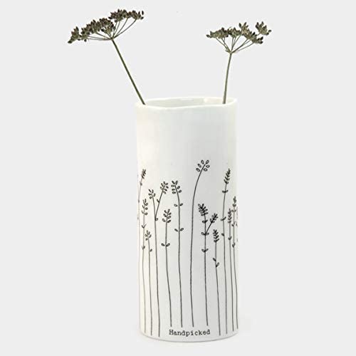 East India Porcelain Handpicked Bud Flower Vase