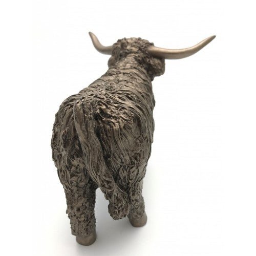 Frith - Highland Cow Standing Medium Sculpture By Veronica Ballan