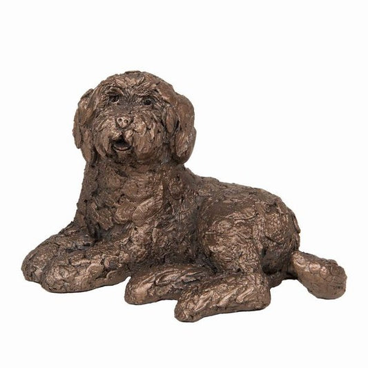 Frith - Koko Small Labradoodle Dog Sculpture By Adrian Tinsley