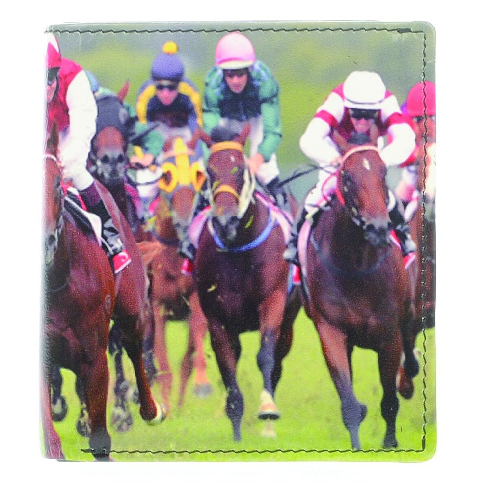 Golunski Retro Gents Leather Wallet With Horse Racing Design - Present ...