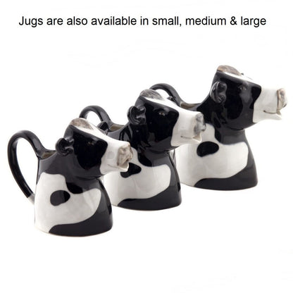 Friesian Cow Jug Large Quail Ceramics