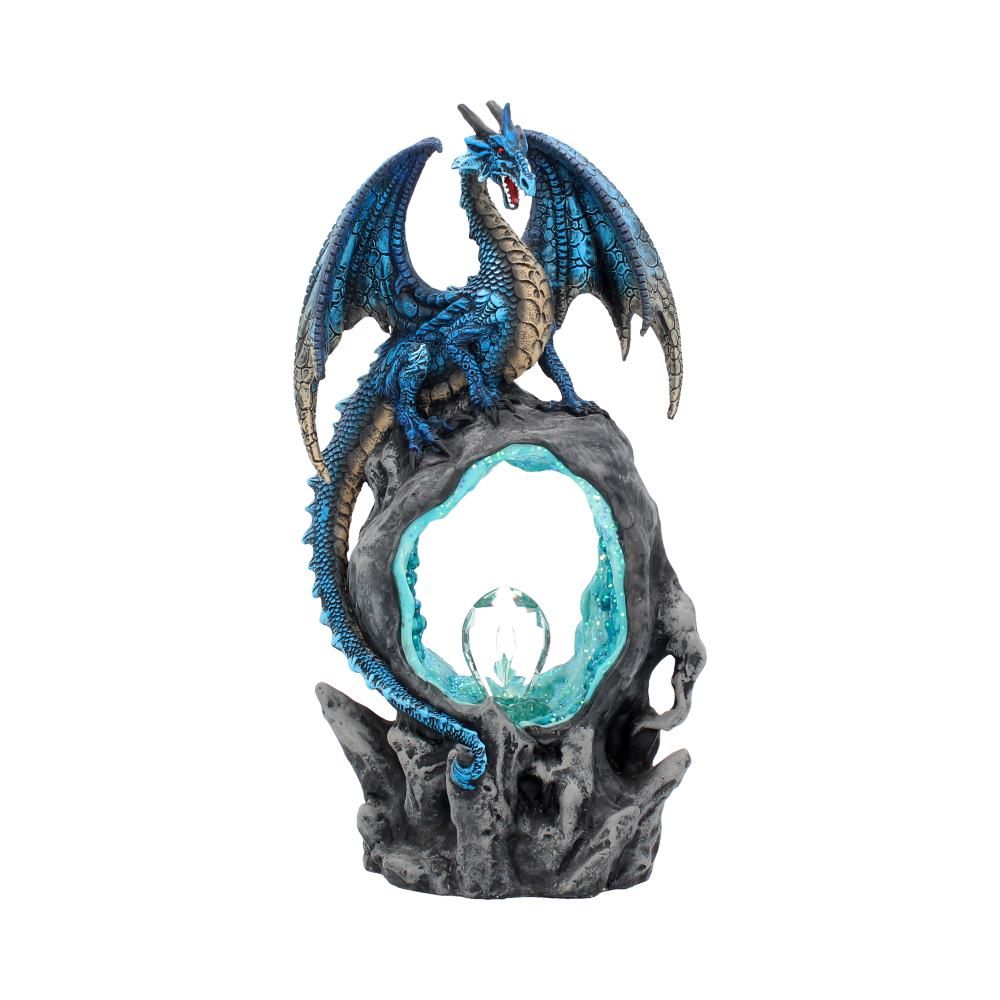 Frostwing Gateway Blue Dragon Crystal Light Ornament Figurine
