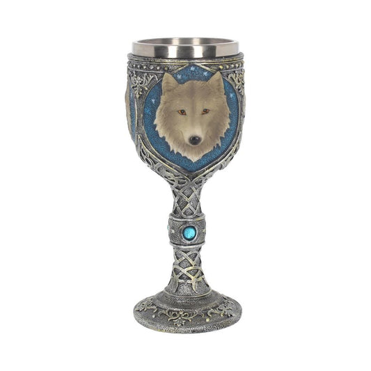 Lone Wolf Goblet By Nemesis Now
