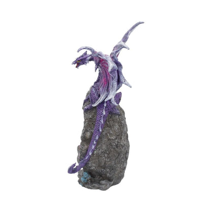 Purple Dragon Crystal Light Ornament Amethyst Custodian