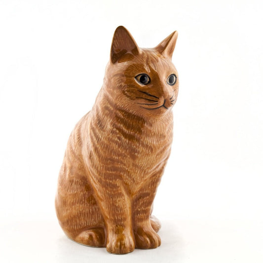 Vincent Ginger Cat Small Flower Vase