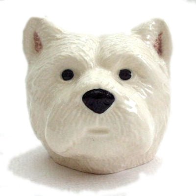 Westie Egg Cup by Quail Ceramics