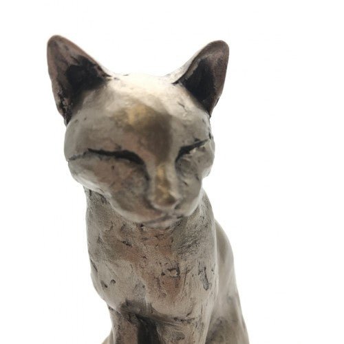 Frith - Willard Sitting Cat Sculpture By Paul Jenkins