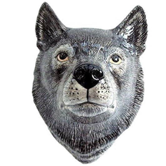 Wolf Wall Vase